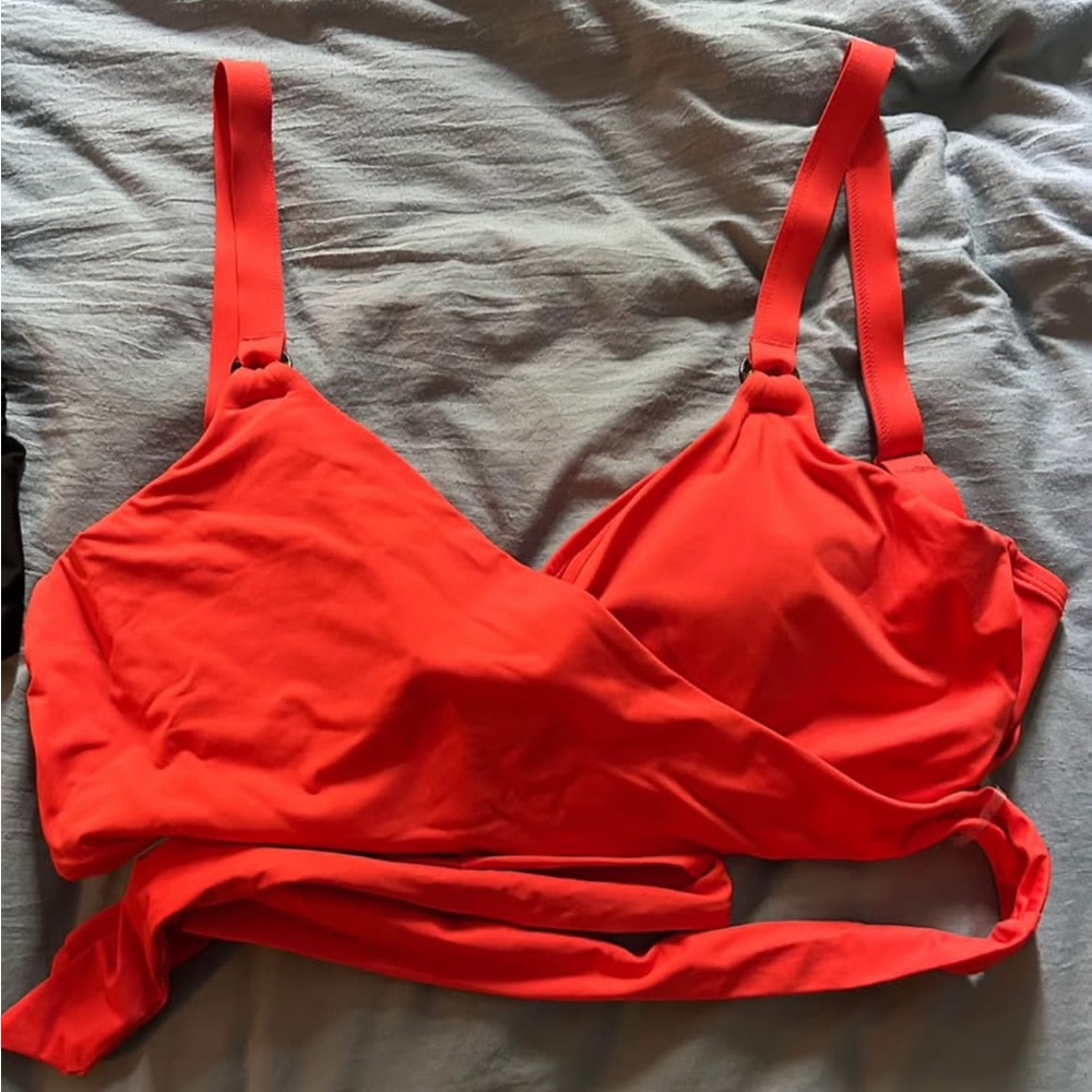 Wrap bikini top